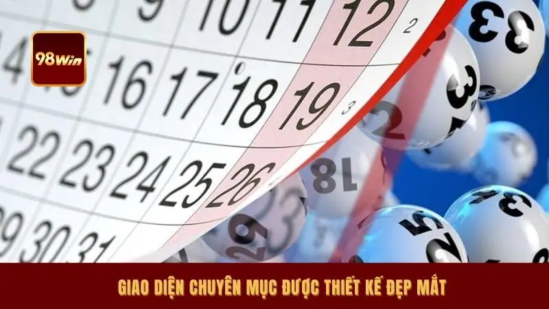 Giao diện chuyên mục được thiết kế đẹp mắt